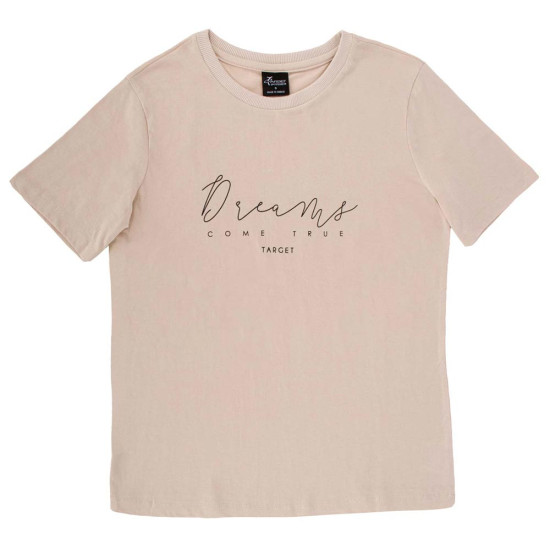 Target Γυναικεία κοντομάνικη μπλούζα Single Jersey ''Dreams'' T-Shirt